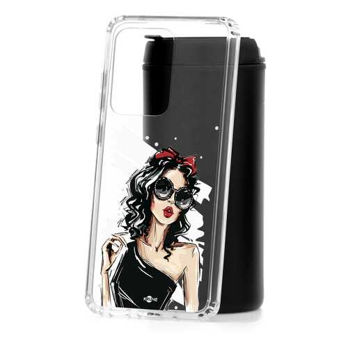 Чехол Samsung Galaxy S20 Ultra Kruche Print Фэшн леди в Связной