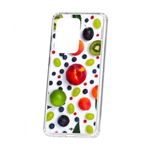 Чехол Samsung Galaxy S20 Ultra Kruche Print Fruits в Связной