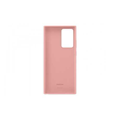 Чехол Samsung Silicone Cover для Samsung Galaxy Note 20 Ultra бронзовый в Связной