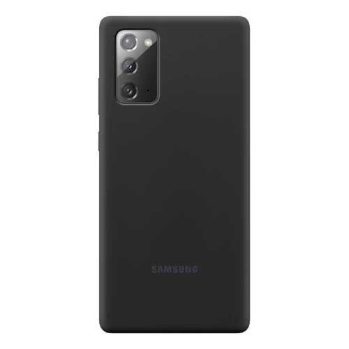 Чехол Samsung Silicone Cover для Samsung Note 20 Black в Связной