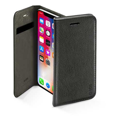 Чехол SBS Book card case для iPhone X/XS Black в Связной