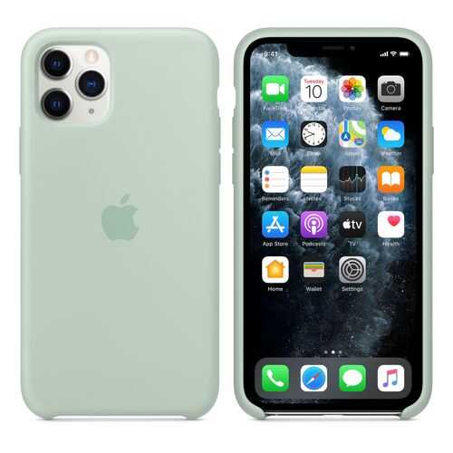 Чехол Silicone Case для Apple iPhone 11 Pro Beryl Blue (MWYT2FE/A) в Связной