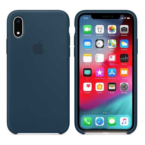 Чехол Silicone Case для Apple iPhone XR Pacific Green (MWFT6FE/A) в Связной