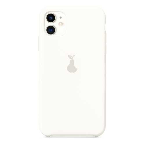 Чехол Silicone Case для iPhone 11, белый, SCIP11-05-WHIT в Связной