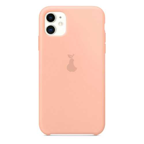 Чехол Silicone Case для iPhone 11 Премиум, розовый, SCPQIP11-13-GRAP в Связной