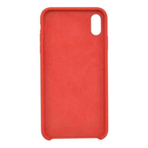 Чехол Silicone case для iPhone X Red в Связной