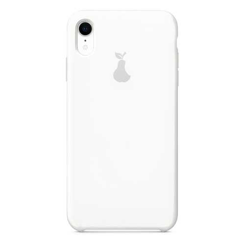 Чехол Silicone Case для iPhone XR, белый, SCIPXR-09-WHIT в Связной