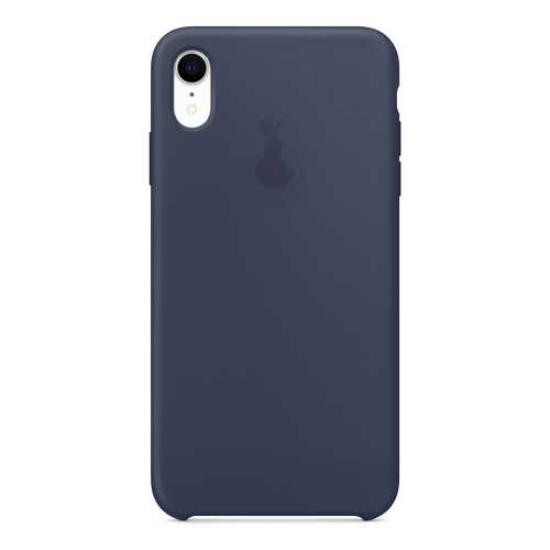 Чехол Silicone Case для iPhone XR Premium, Dark Blue, SCPQIPXR-08-MIDN в Связной