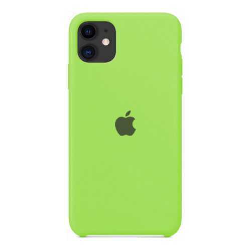 Чехол Silicone Case Lux для iPhone 11 Bright Green в Связной