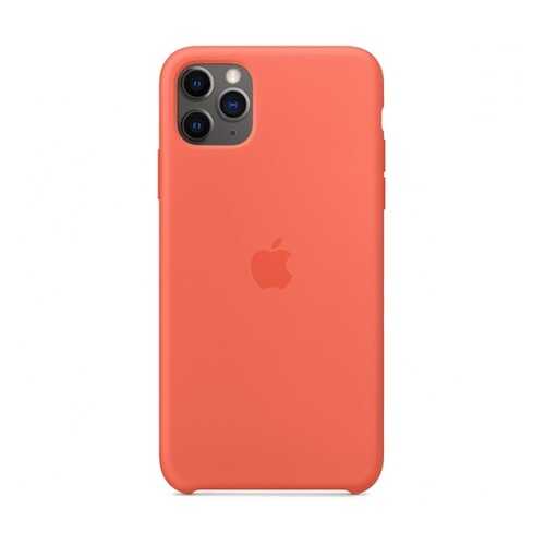 Чехол Silicone Case Lux для iPhone 11Pro Max Orange в Связной