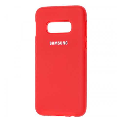 Чехол Silicone Cover для Samsung Galaxy S10 E (full protective) Red в Связной