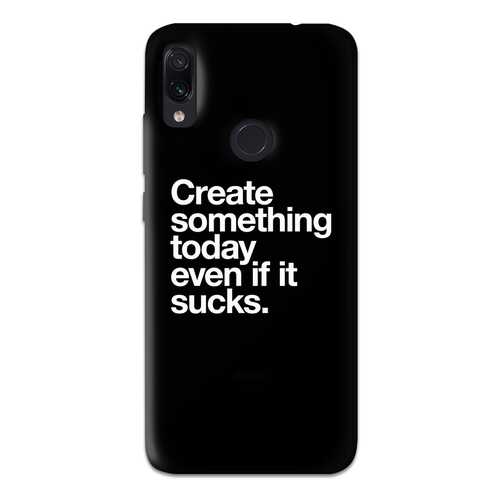 Чехол СМАКС Create something today для Xiaomi Redmi Note 7 в Связной