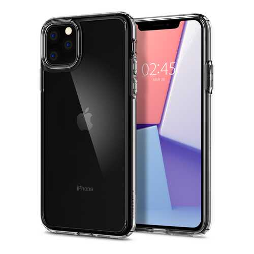 Чехол Spigen Crystal Hybrid для Apple iPhone 11 Pro Clear (077CS27114) в Связной