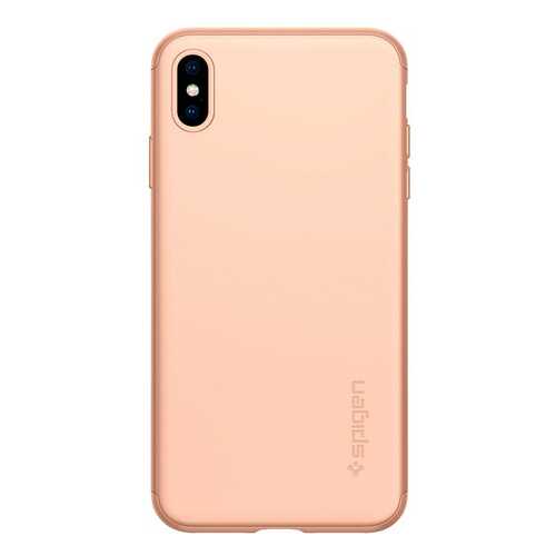 Чехол Spigen Thin Fit 360 (065CS25351) для iPhone Xs Max (Blush Gold) в Связной