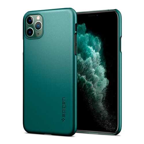 Чехол Spigen Thin Fit для Apple iPhone 11 Pro Green (ACS00416) в Связной