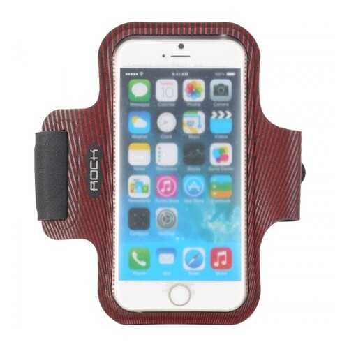 Чехол Sports Armband для Apple iPhone 6/6s Grey/Red в Связной