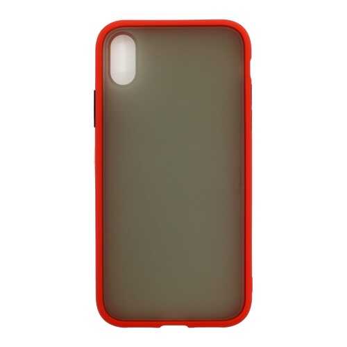 Чехол Zibelino Plastic Matte для Apple iPhone XR Red в Связной