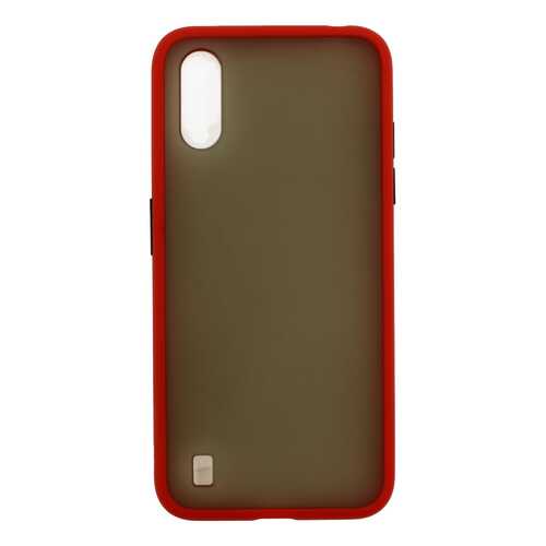 Чехол Zibelino Plastic Matte для Samsung Galaxy A01 (A015) Red в Связной