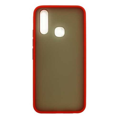 Чехол Zibelino Plastic Matte для Vivo Y17/ Y3/ Y15/ Y12/ Y11/ U10/ U3X Red в Связной