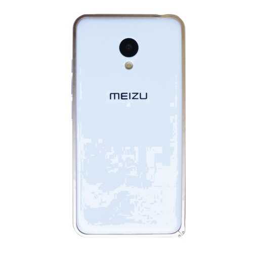 Металлический округлый бампер на пряжке для Meizu M3 / M3 mini / M3s (Золотой) в Связной