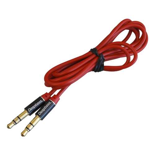 Кабель-AUX AC320 Deepbass 3.5mm Red в Связной