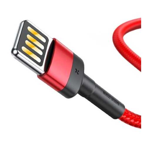 Кабель Baseus Cafule Cable Lightning 1m Red/Black/Red в Связной