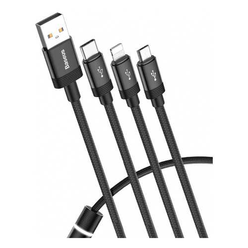 Кабель Baseus Data Faction Lightning 1,2м Black в Связной