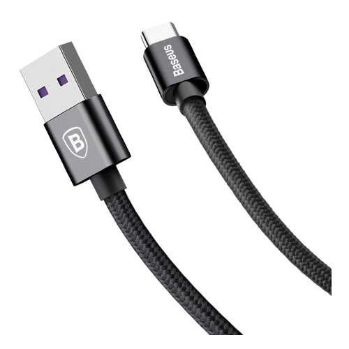 Кабель Baseus USB-Type-C Speed QC Black 1m 5А в Связной