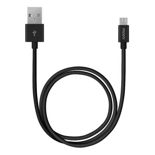 Кабель Deppa 72229 microUSB 3м Black в Связной