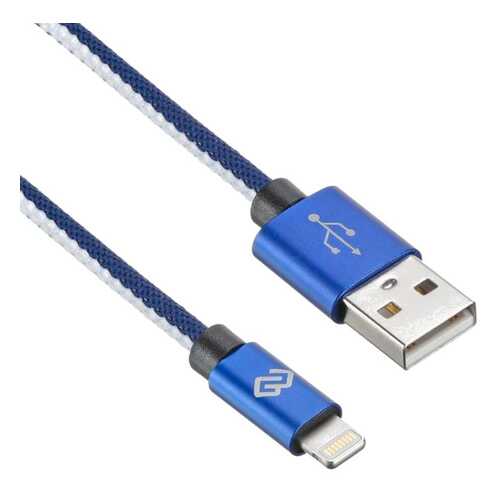 Кабель Digma USB A(m)-Lightning (m) 2м Blue в Связной