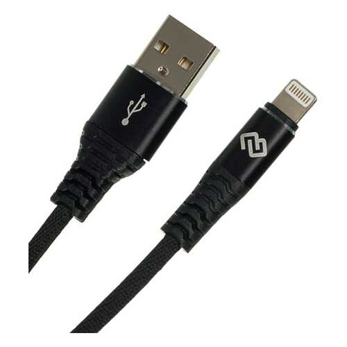 Кабель Digma USB A(m)-Lightning (m) 3м Black в Связной