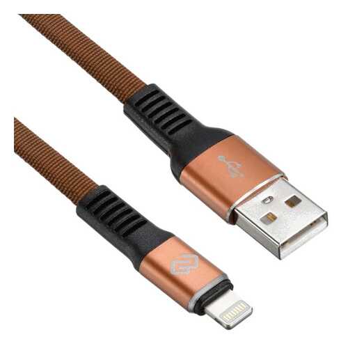 Кабель Digma USB A(m)-Lightning (m) 3м Brown в Связной