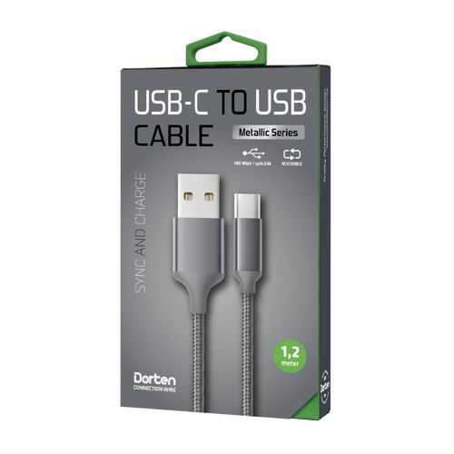 Кабель Dorten Micro USB to USB Cable Metallic Series 1,2 м Dark Gray в Связной