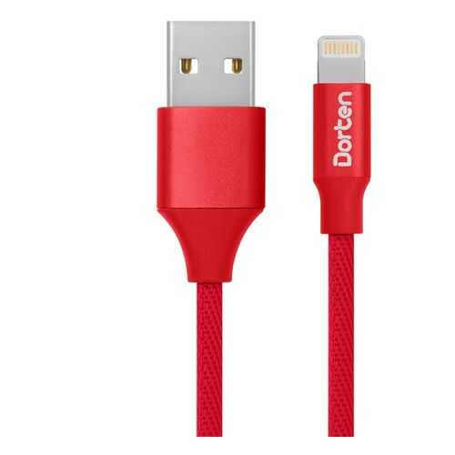 Кабель Dorten USB-C to USB Cable Canvas Series 1 м Red в Связной