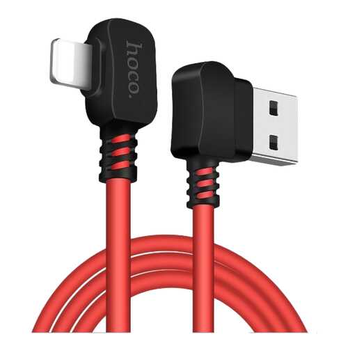 Кабель Hoco х19 Lightning 1,2м Red/Black в Связной