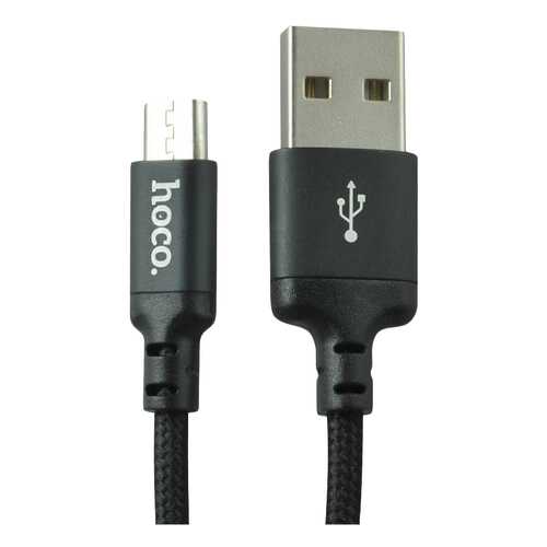 Кабель Hoco X14 Times speed microUSB 2м Black в Связной