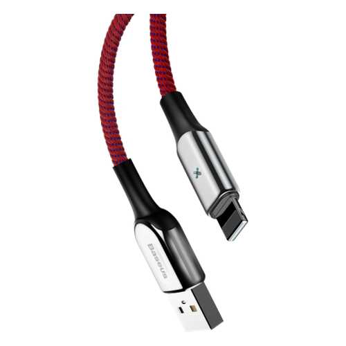 Кабель IP devices Baseus C-shaped Light Intelligent power-off Lightning 1m Red в Связной