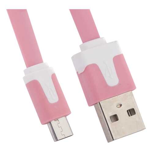 Кабель Liberty Project microUSB 1м Pink в Связной