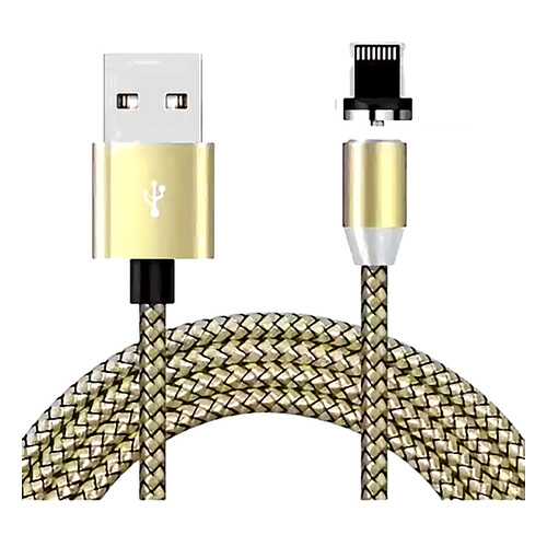 Кабель магнитный Zibelino DC Magnetic USB-USB Lightning (Gold) в Связной