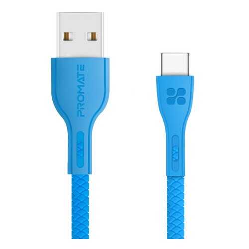 Кабель Promate PowerBeam-C USB Type-C (1.2m) Blue в Связной