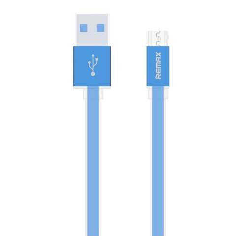 Кабель Remax Colourful RC-005m microUSB 1m Blue в Связной