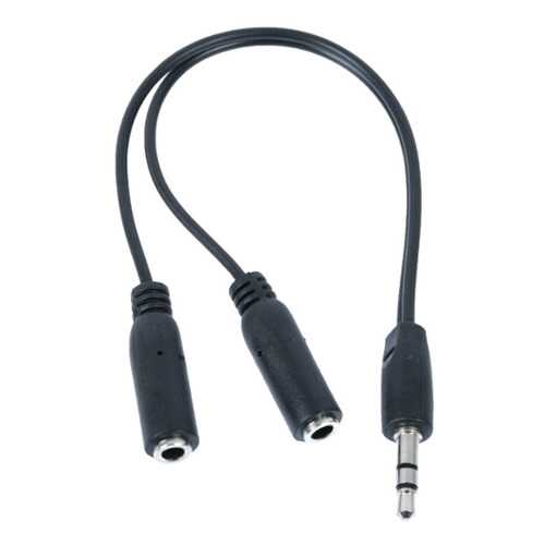 Разветвитель для наушников OLTO AC-150 black 3,5 mm stereo audio - 2x 3,5 mm stereo audio в Связной