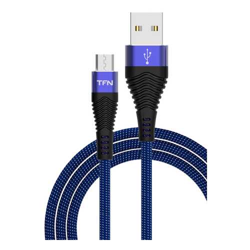 TFN кабель microUSB forza 1.0m blue-blc в Связной