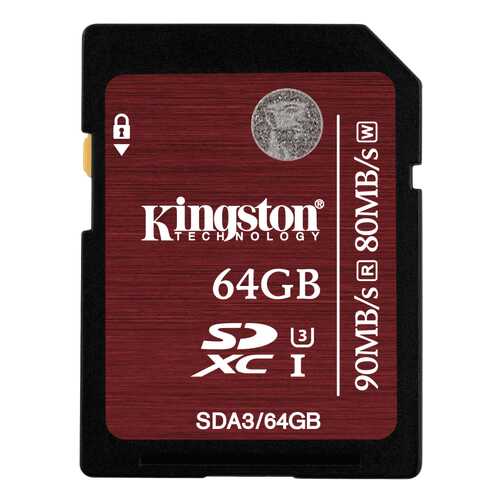 Карта памяти Kingston Micro SDHC SDA3 64GB в Связной