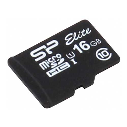 Карта памяти Silicon Power microSDHC 16Gb Class10 (SP016GBSTHBU1V10) в Связной