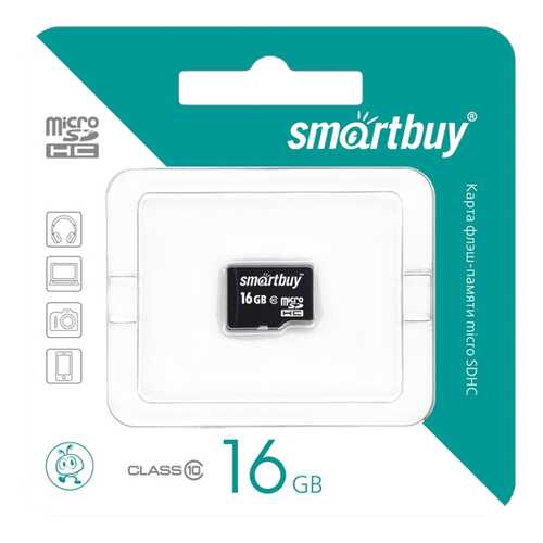 Карта памяти SmartBuy Micro SDHC SB16GBSDCL10-01 16GB в Связной