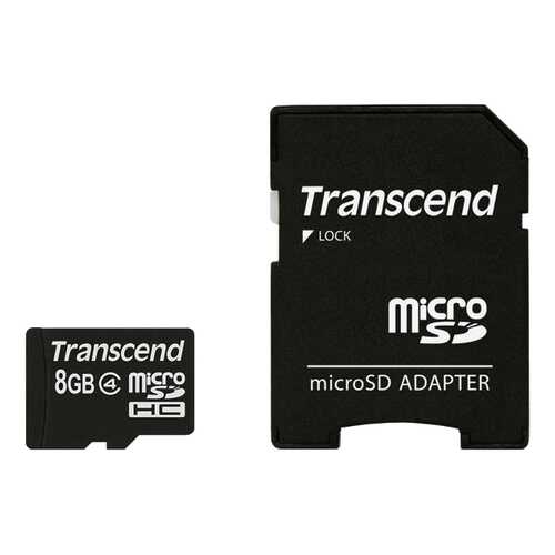 Карта памяти Transcend Micro SDHC TS8GUSDHC4 8GB в Связной