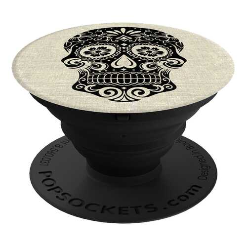 Держатель универсальный Popsockets Sugarskull On Linen 101689 в Связной