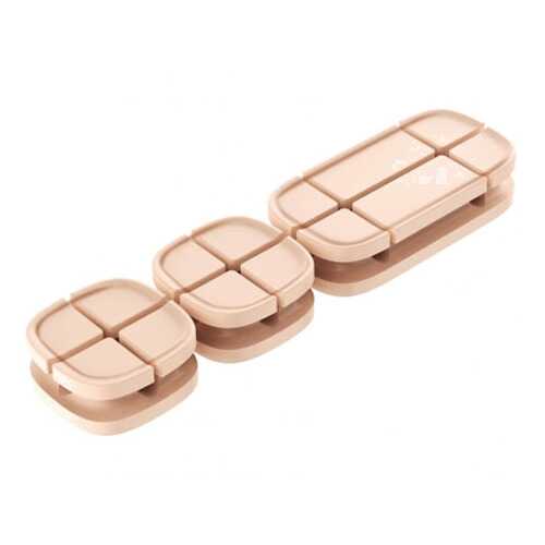 Держатель-зажим Baseus Cross Peas Cable Clip Gold в Связной