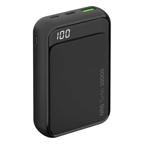 Внешний аккумулятор Deppa NRG Turbo Compact 10000mAh, QC 3.0, Black (33555) в Связной